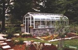glass greenhouse
