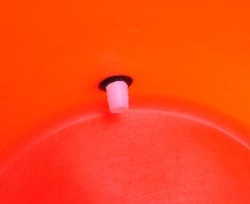 inside hydroponic bucket inside hydroponic bucket